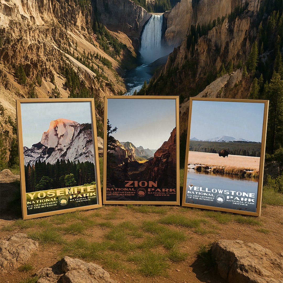 WPA Poster Zion National Park