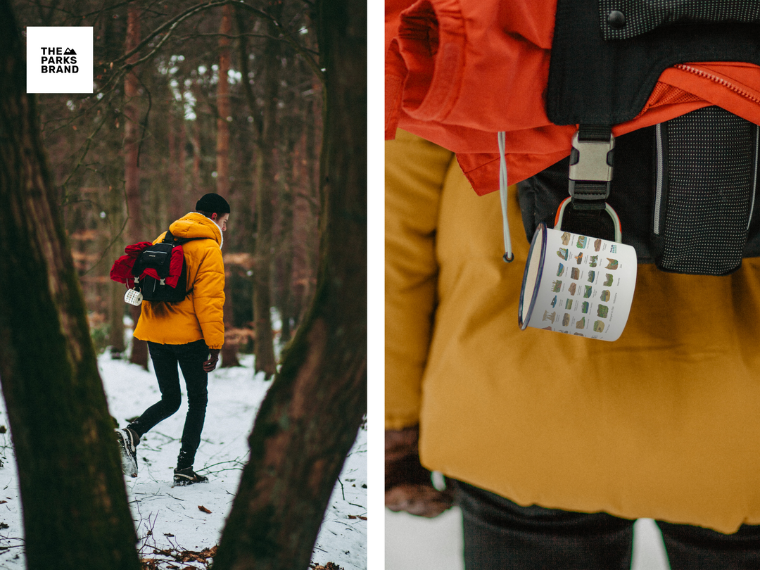 Camping Mug All 63 National Park Checklist