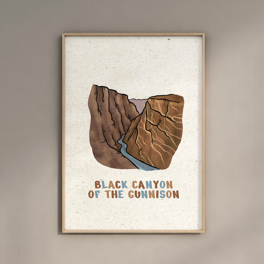 a picture of a black canyon of the canyon