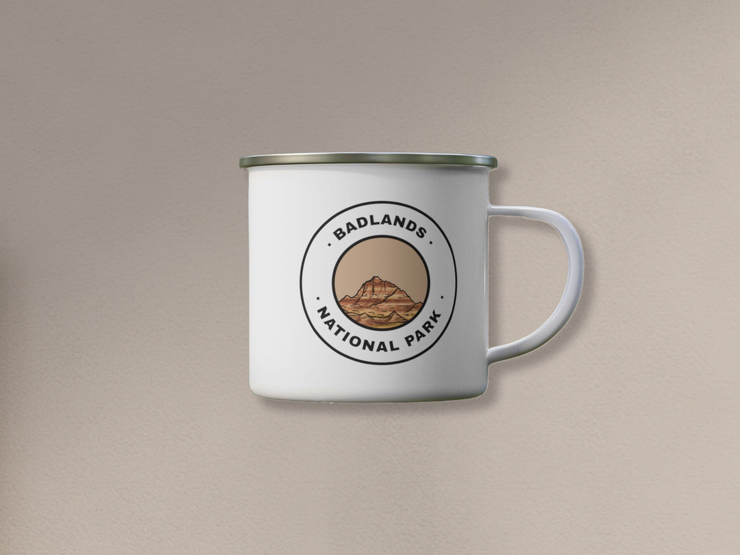 Badlands National Park Camping Mug