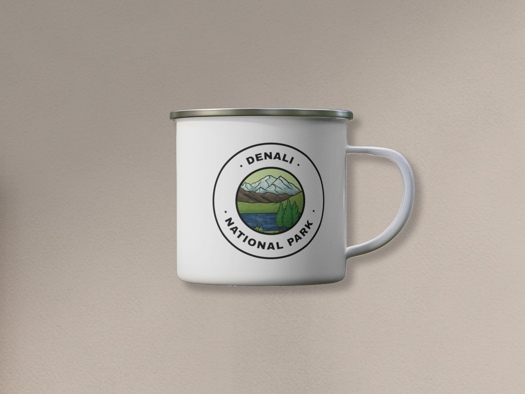 Denali National Park Camping Mug