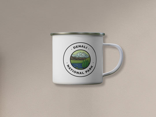 Denali National Park Camping Mug