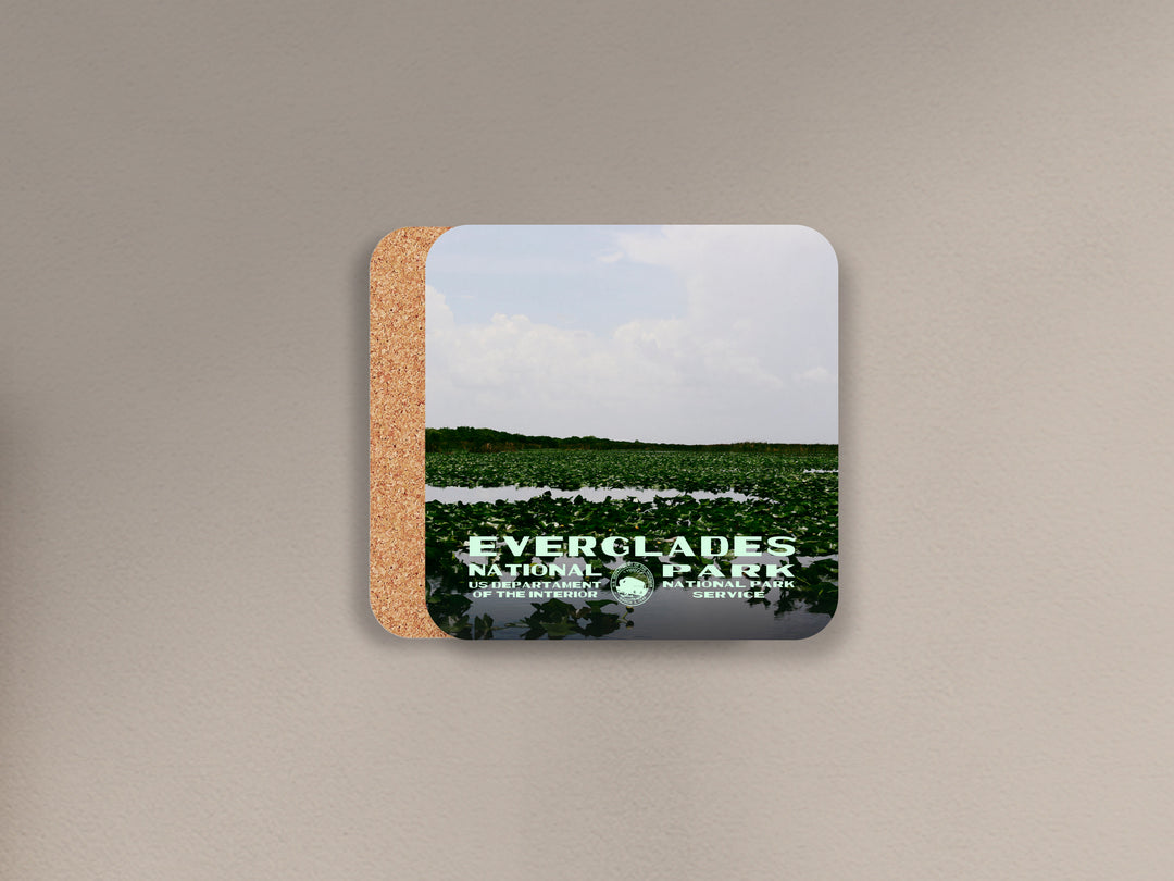 Everglades National Park cork back coaster