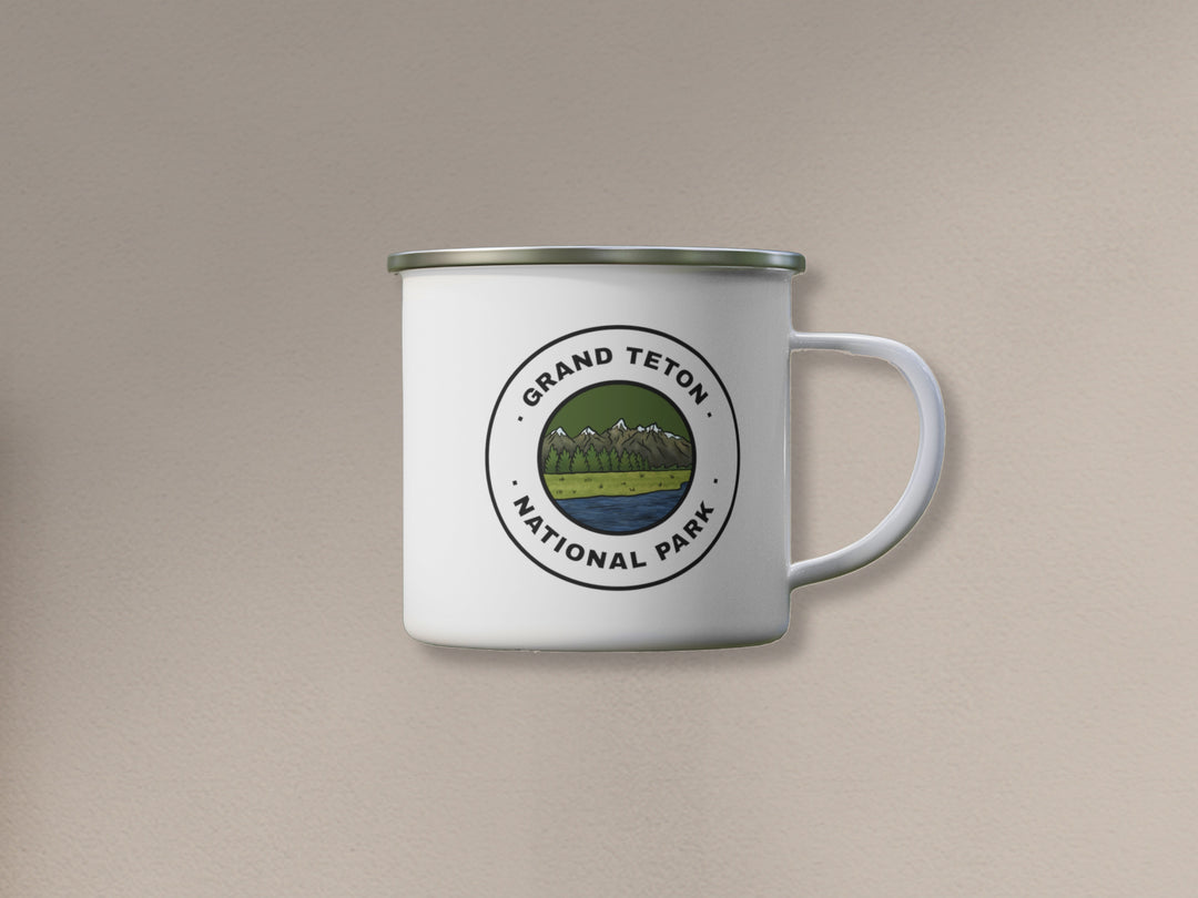 Grand Teton National Park Camping Mug