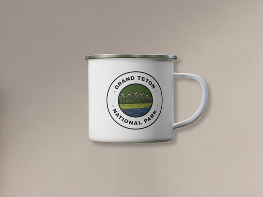 Grand Teton National Park Camping Mug