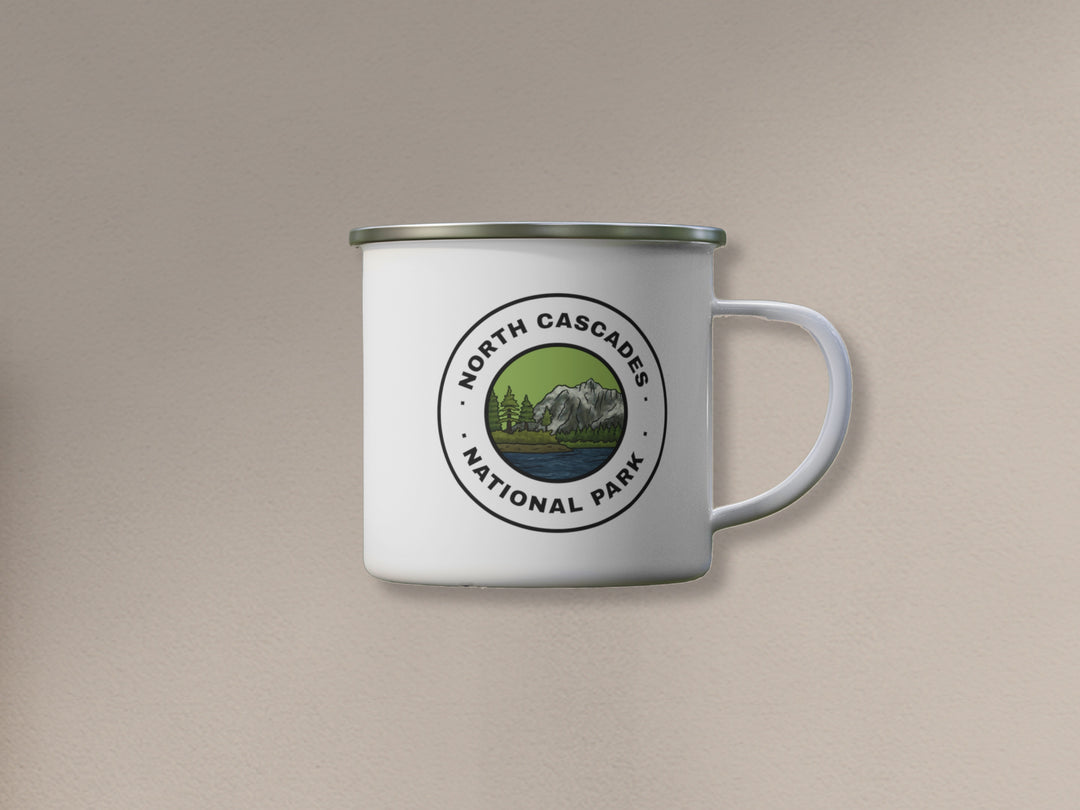 North Cascades National Park Camping Mug