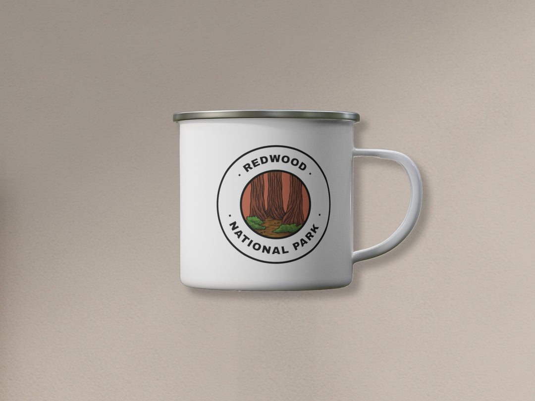 Redwood National Park Camping Mug