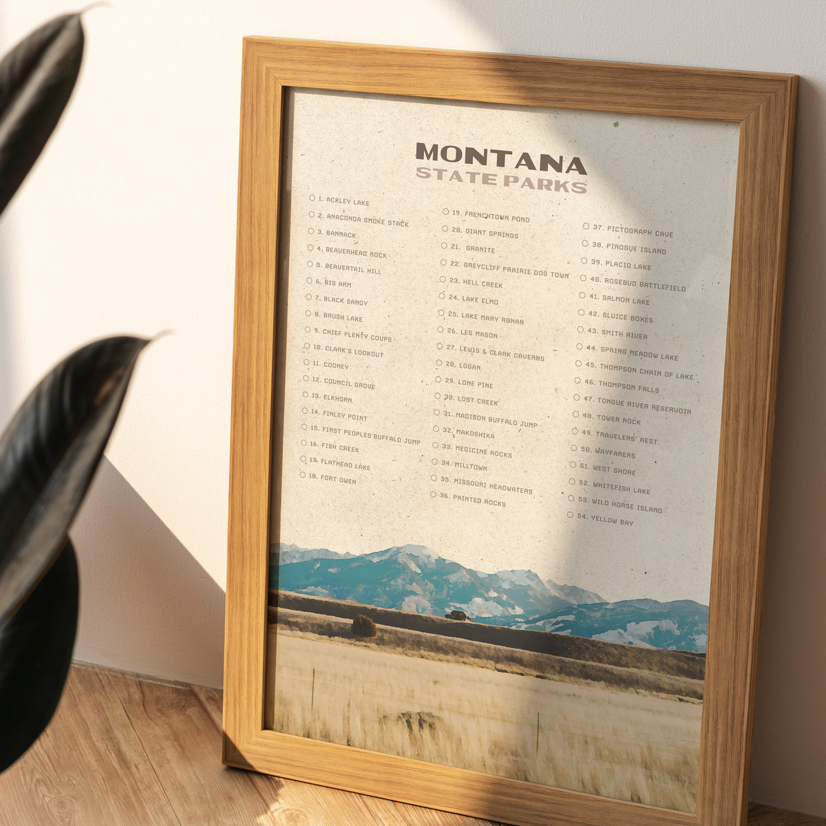 State Parks Checklist Posters – The Parks Brand