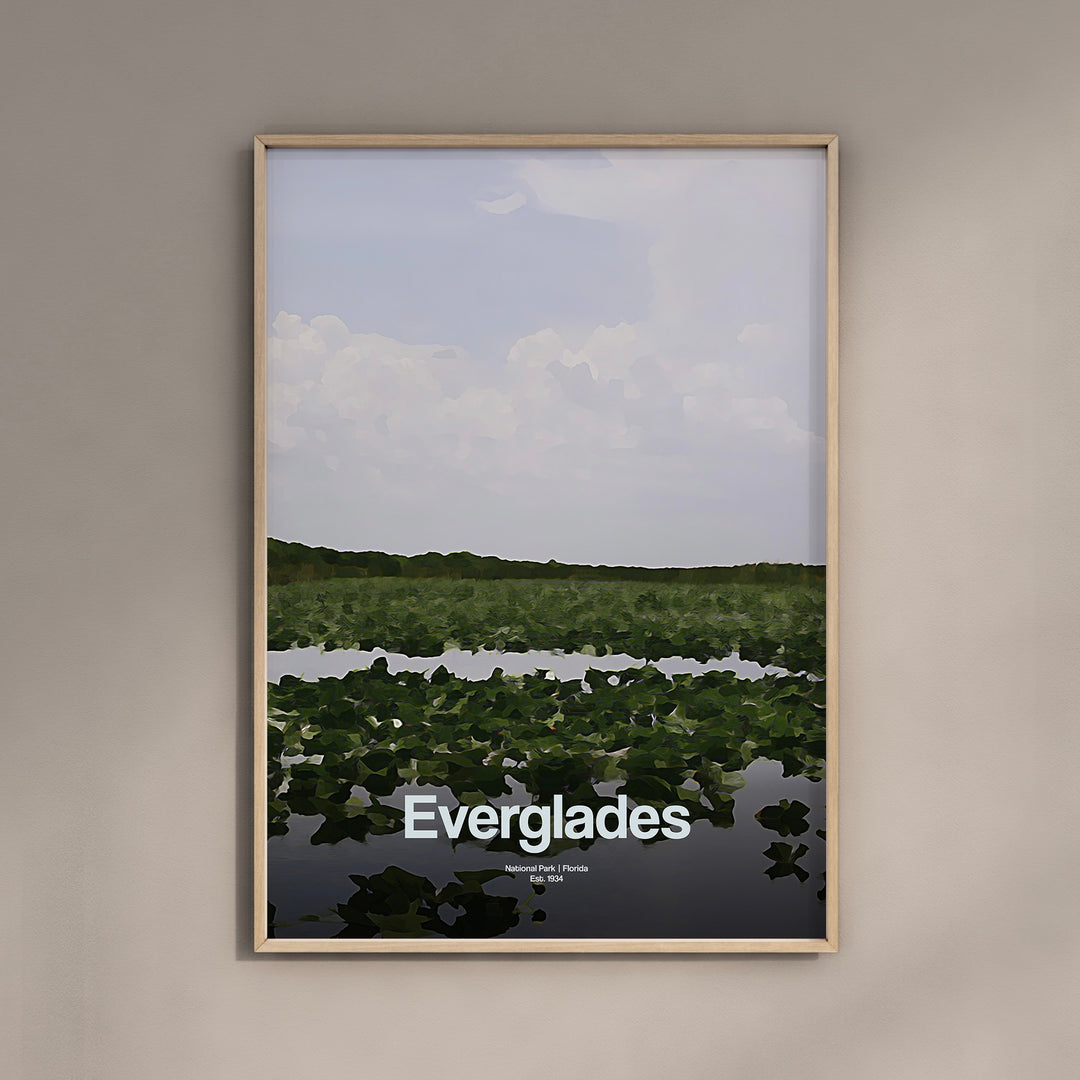 a picture of a lake with water lilies in it