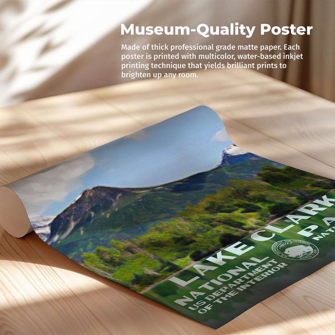 a book on a table with a mountain in the background