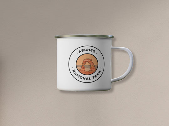 Arches National Park Camping Mug