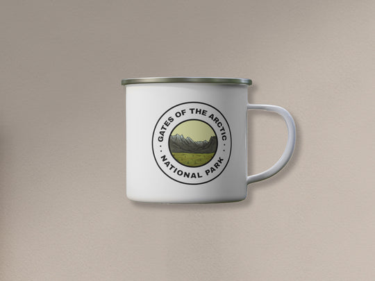 Gates of the Arctic National Park Camping Mug