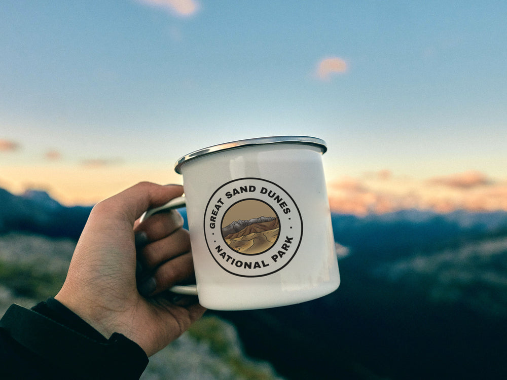 Great Sand Dunes National Park Camping Mug