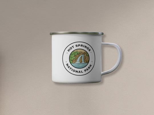 Hot Springs National Park Camping Mug