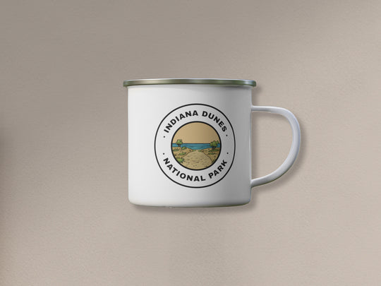 Indiana Dunes National Park Camping Mug