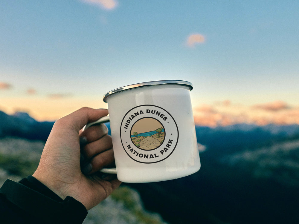 Indiana Dunes National Park Camping Mug