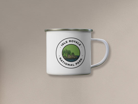 Isle Royale National Park Camping Mug