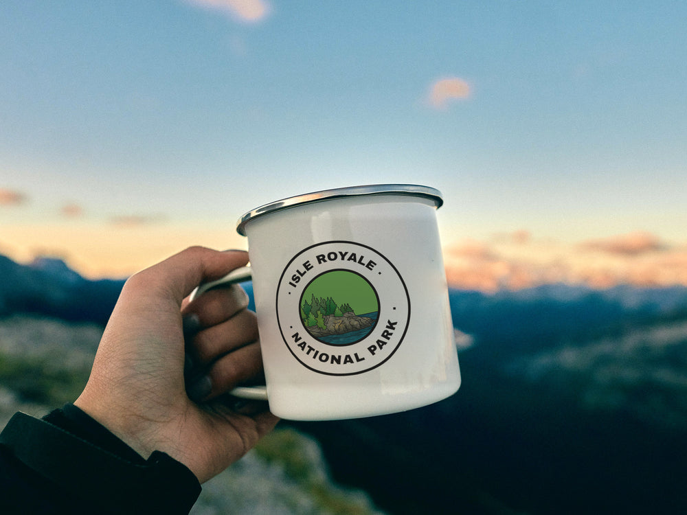 Isle Royale National Park Camping Mug