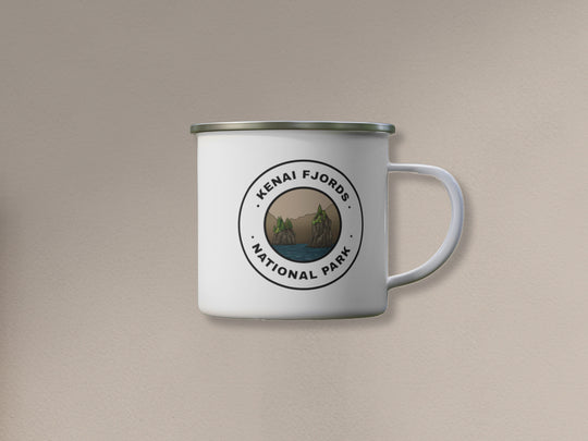 Kenai Fjords National Park Camping Mug