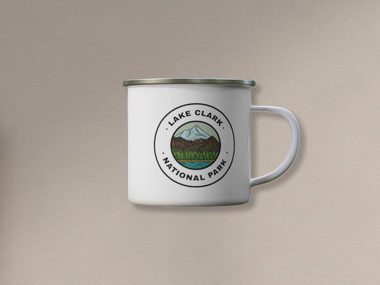 Lake Clark National Park Camping Mug