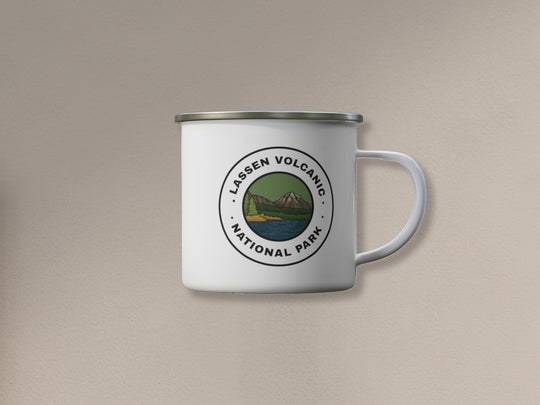 Lassen Volcanic National Park Camping Mug