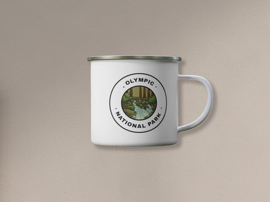 Olympic National Park Camping Mug