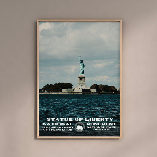 Statue of Liberty National Monument Poster WPA Style