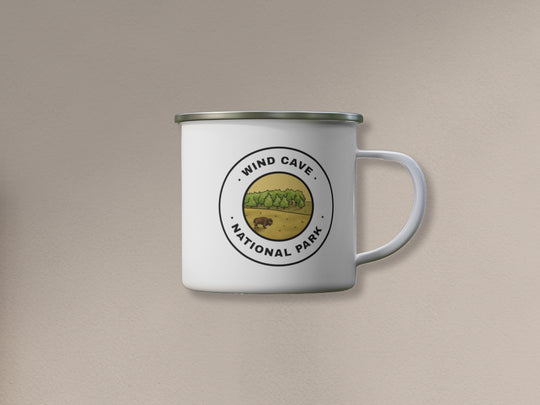 Wind Cave National Park Camping Mug