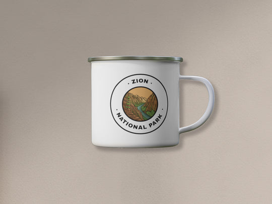 Zion National Park Camping Mug