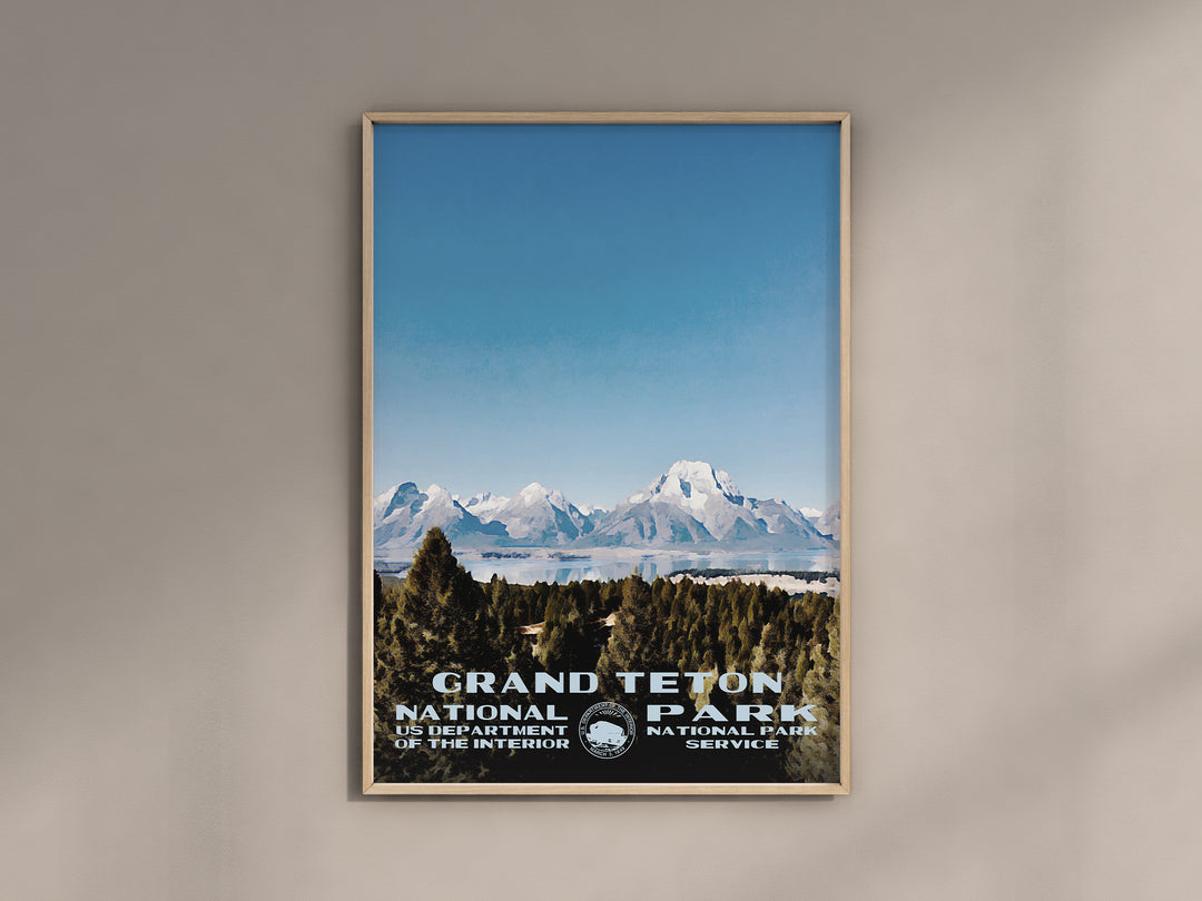 a picture of a grand teton national park