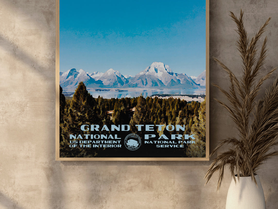 a picture of a grand teton national park